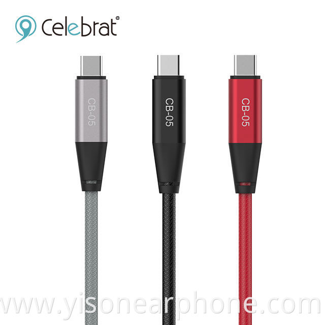 Fast Charging CB-05 Cable Usb Data Transferring Usb Charger Cable Braided Usb Cable For Mobile Phone